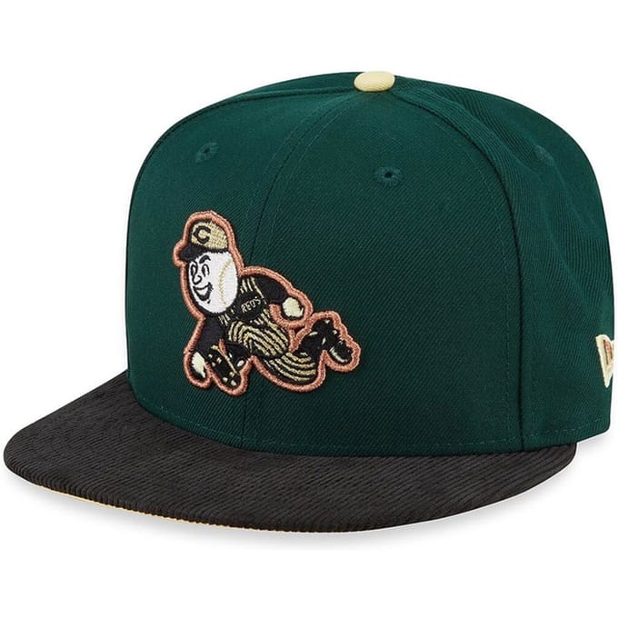 New Era Cincinnati rood Heritage 59fifty Pet Groen