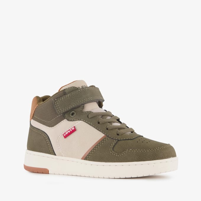 Levi's hoge jongens sneakers groen - Maat 32 - Uitneembare zool