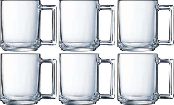 Luminarc - A La Bonne Heure Theeglas - Theebeker - 25 cl - 6 Stuks