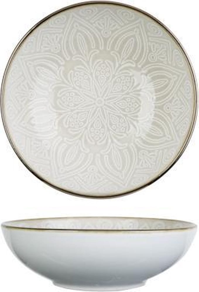 Cosy & Trendy Murano Beige Diep Bord D18,5xh5,7cm