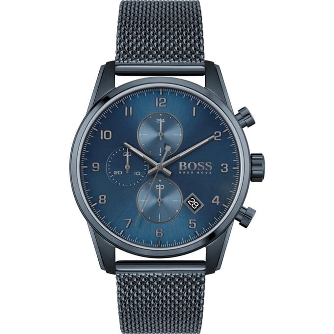 Hugo Boss 1513836 Herenhorloge 44 blauw