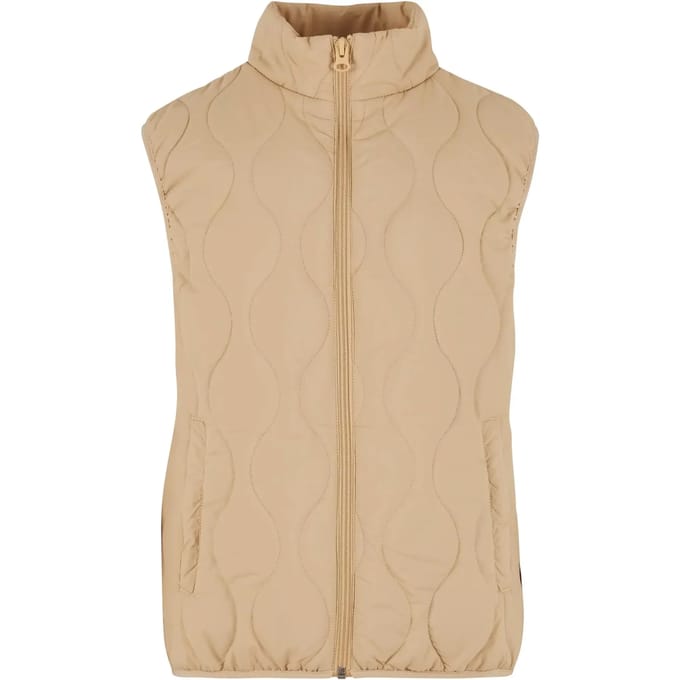 Urban Classics - Super Light Bubble Mouwloos jacket - M - Beige