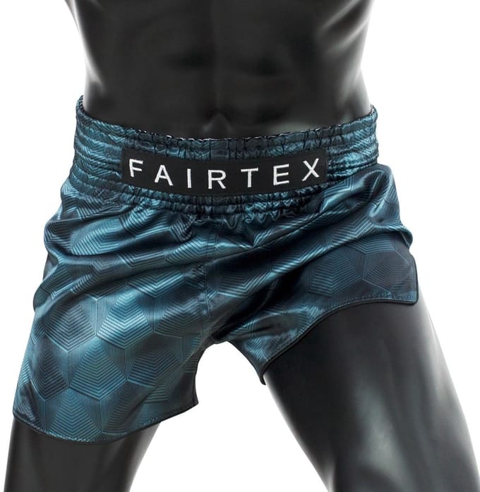 Fairtex BS1902 Muay Thai Shorts - Stealth - Grijs S
