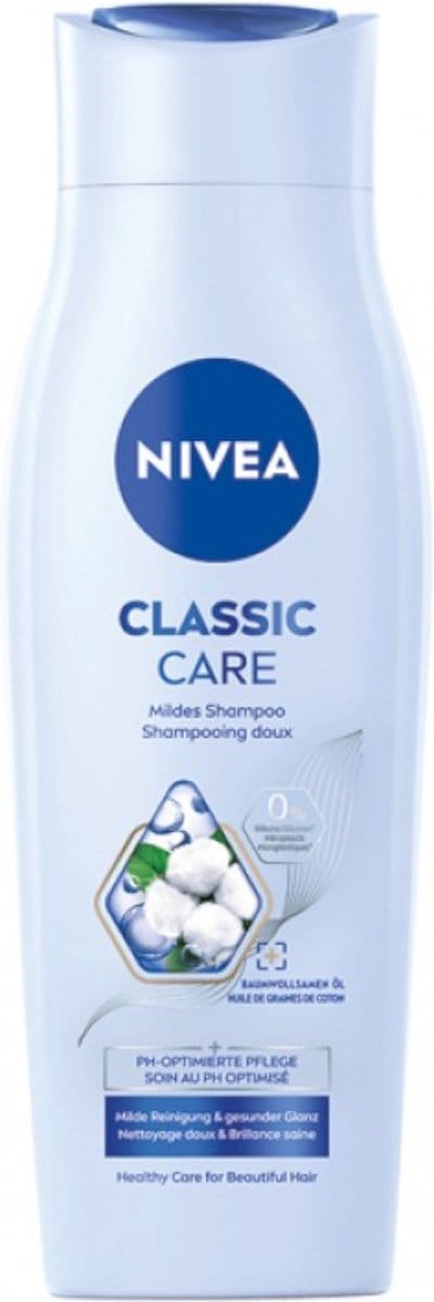 Nivea - Classic Mild Care Shampoo - Voor Extra Glans - 250 ml