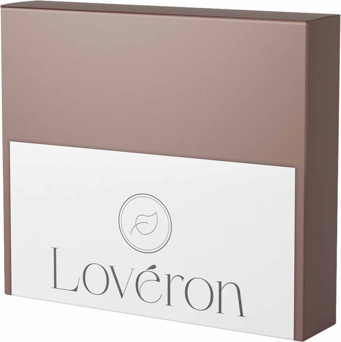 Lovéron kussensloop - Flanel - 2 stuks - 60x70 cm - Taupe