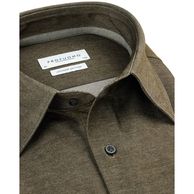 Profuomo Japanese knitted dress shirt