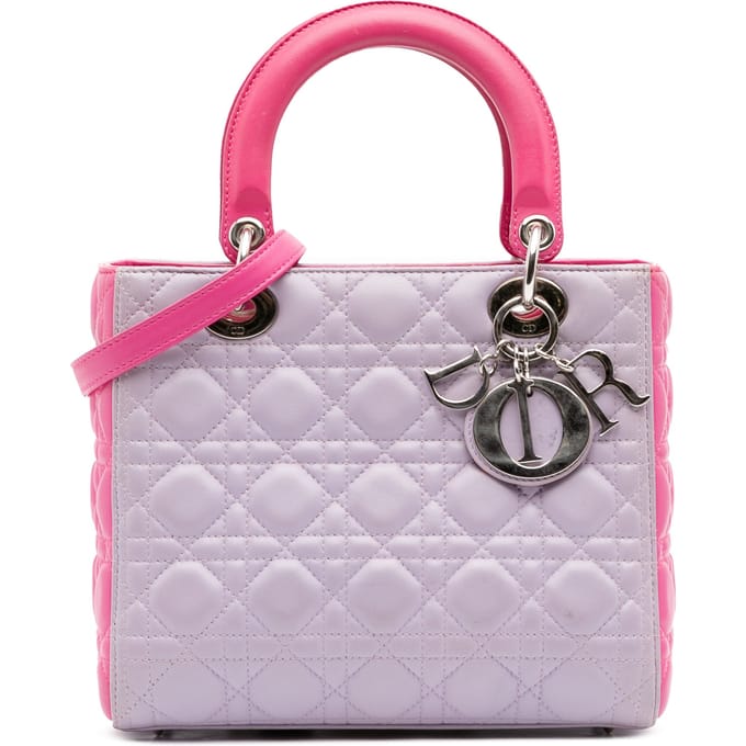 Lady Dior Tote Afneembare Schouderband