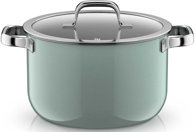 WMF Fusiontec Soeppan pastelgroen - 24 cm - met glazen deksel