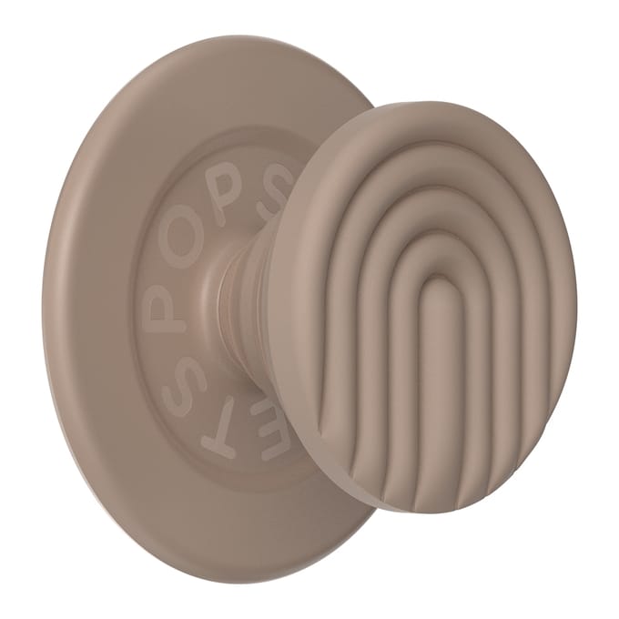 PopSockets PopGrip geschikt voor MagSafe Round - Curves Latte