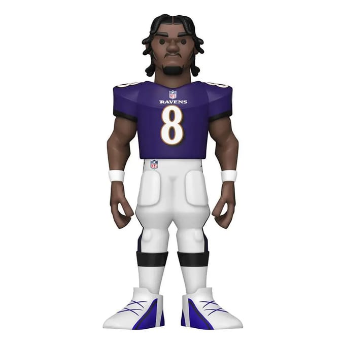 Beeldje Funko Ravens Assortiment Vinyl Gold Figurines Lamar Jackson
