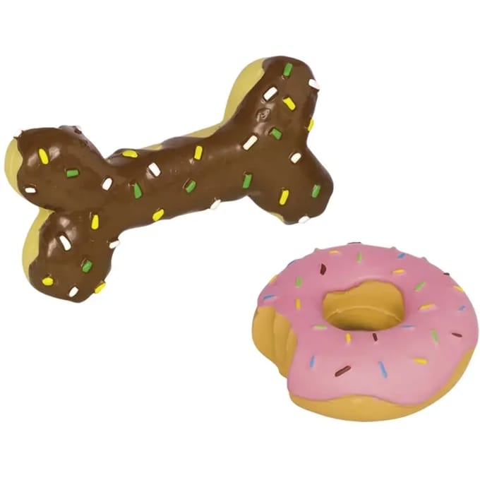 Hondenspeelgoed Nobby Pet Latex Dessert (x12)