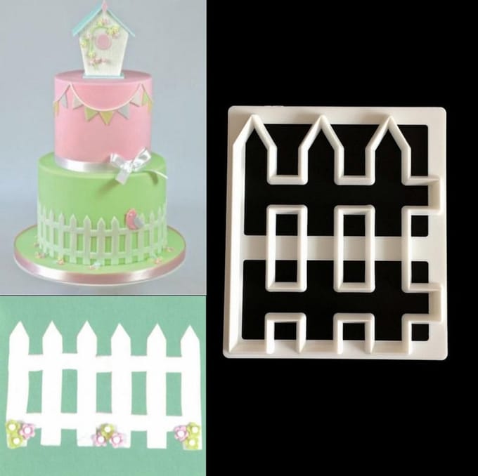 Ardran & Tookar Fondant tuinhek uitsteekvorm - Kunststof