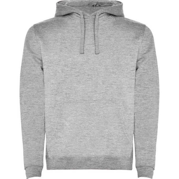 Roly Heren Urban Plain Heather Hoodie (Heide Grijs)