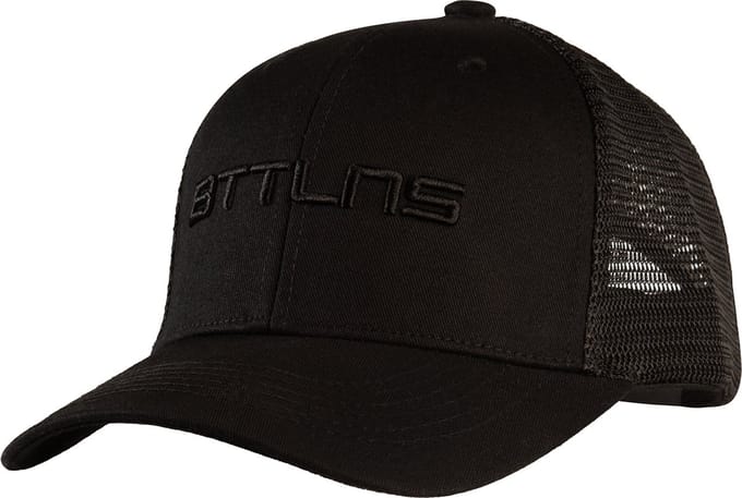 BTTLNS pet - trucker pet - hardloop pet - trucker cap - Elios 1.0 - zwart