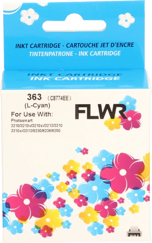 FLWR HP 363 licht cyaan (Huismerk (compatible))