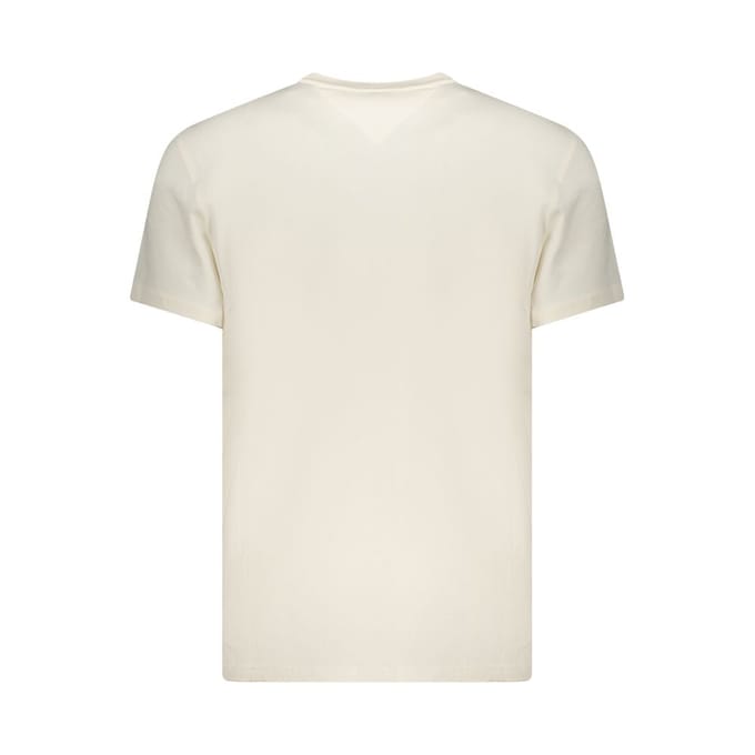 Tommy Hilfiger Bianco Katoenen Heren T-Shirt