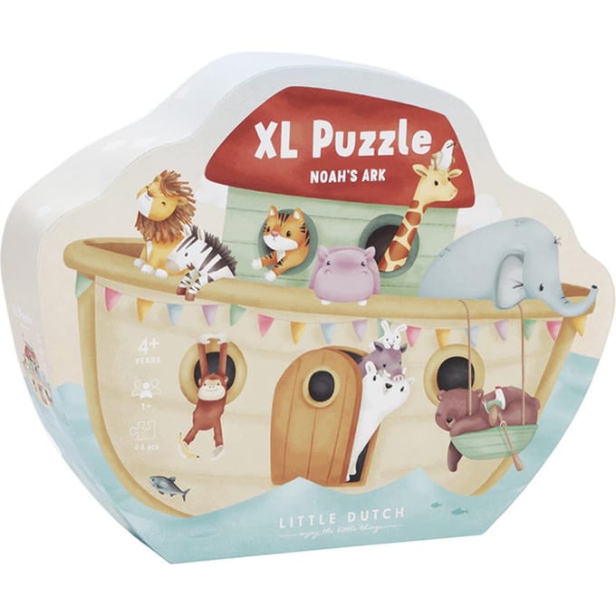 Little Dutch - Ark van Noach - XL Vloerpuzzel FSC - 44 Stukjes