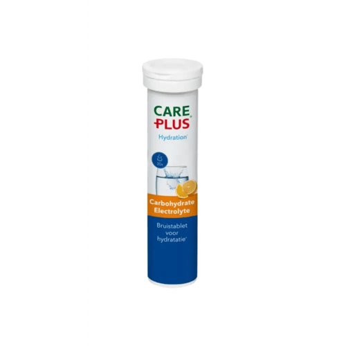 Care Plus Carbohydrate Electrolyte Bruistabletten 20 Stuks (Maat - 20, Kleur - Lemon Lime)