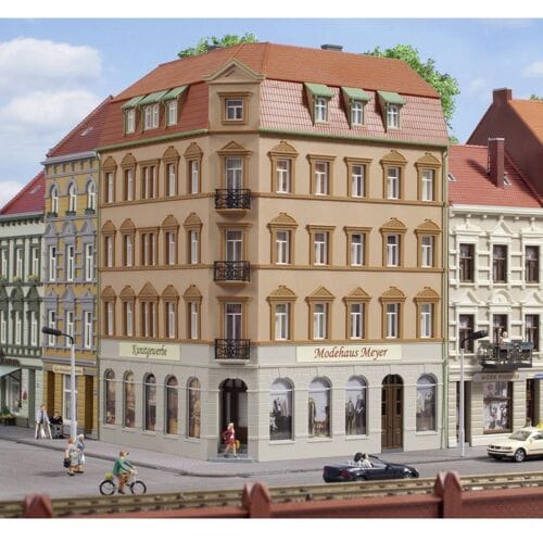 Auhagen 11447 H0 Hoekhuis Schmidtstraße 10