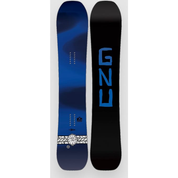 Gnu Banked Country 2026 Snowboard patroon