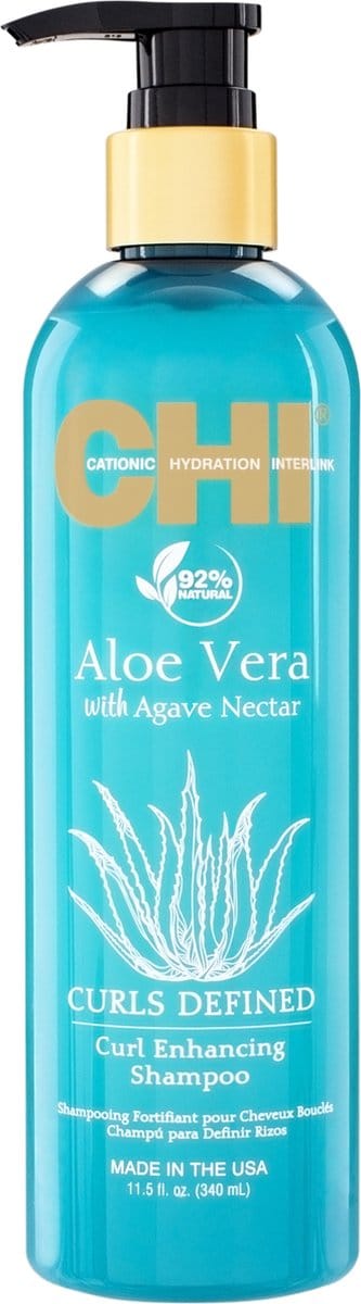 CHI Aloe Vera Curl Enhancing Shampoo Krullend Haar