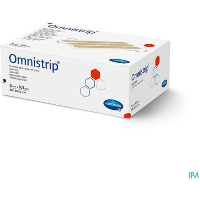 Hartmann - Omnistrip wondhechtstrips / zwaluwstaartjes - 6 x 101mm