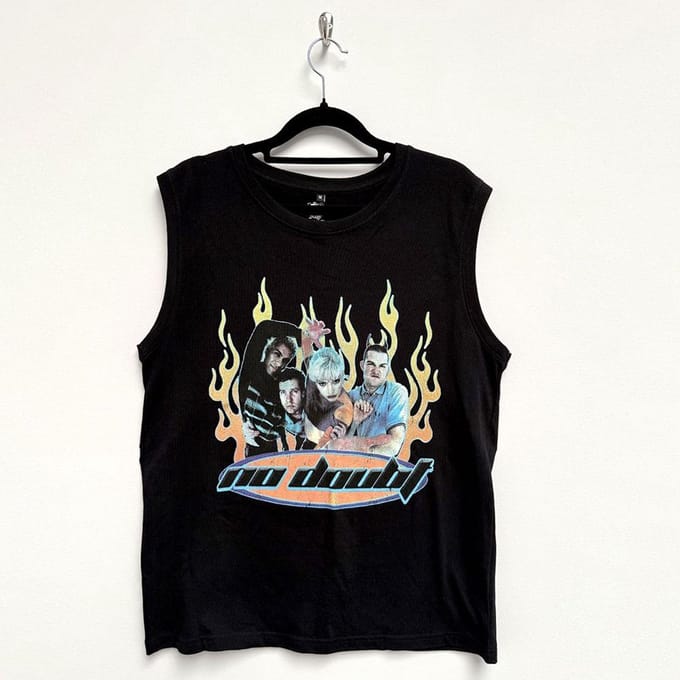 No Doubt - Retro Tanktop - XL - Zwart