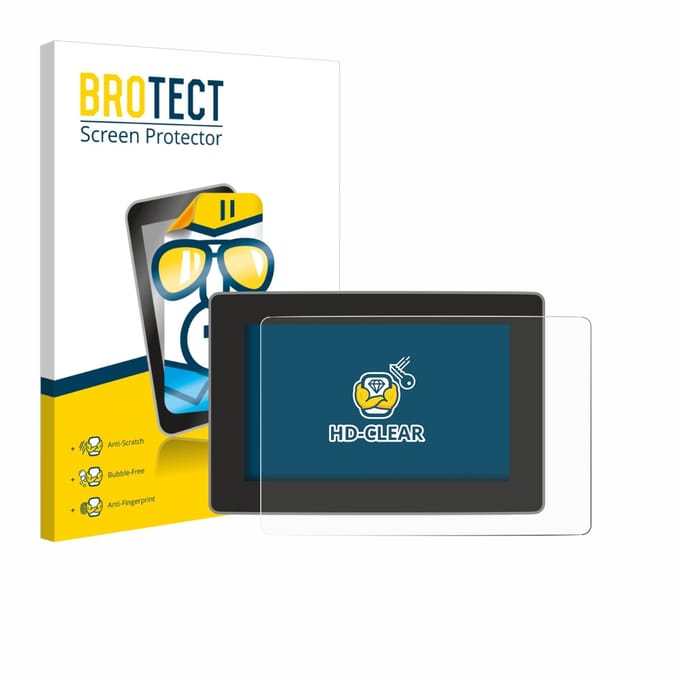 BROTECT - Screenprotector voor Tesla Model Y Juniper 2025 - Folie Beschermfolie transparant