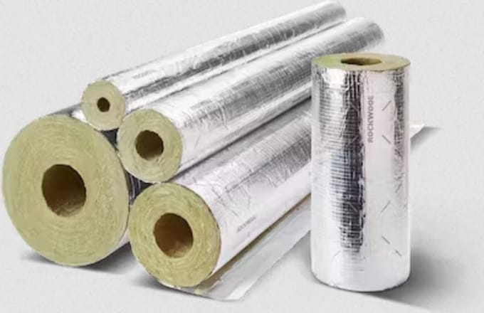 Buisisolatie 4st 42x25 Leiding isolatie Rockwool 810 professioneel