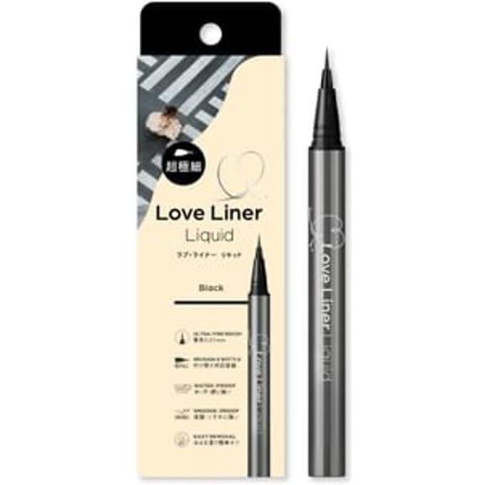 MSH - Love Liner Liquid Eyeliner R5 Ultra-Fine Brush Black