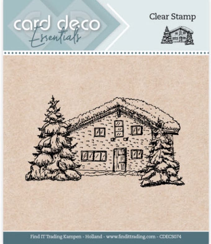 Card Deco Essentials - Clear Stamps - CDECS 074 Cottage