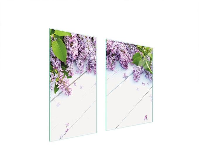 TMK ArtDeko Serie - Snijplank - 75x52cm - Lilak - Veelkleurig