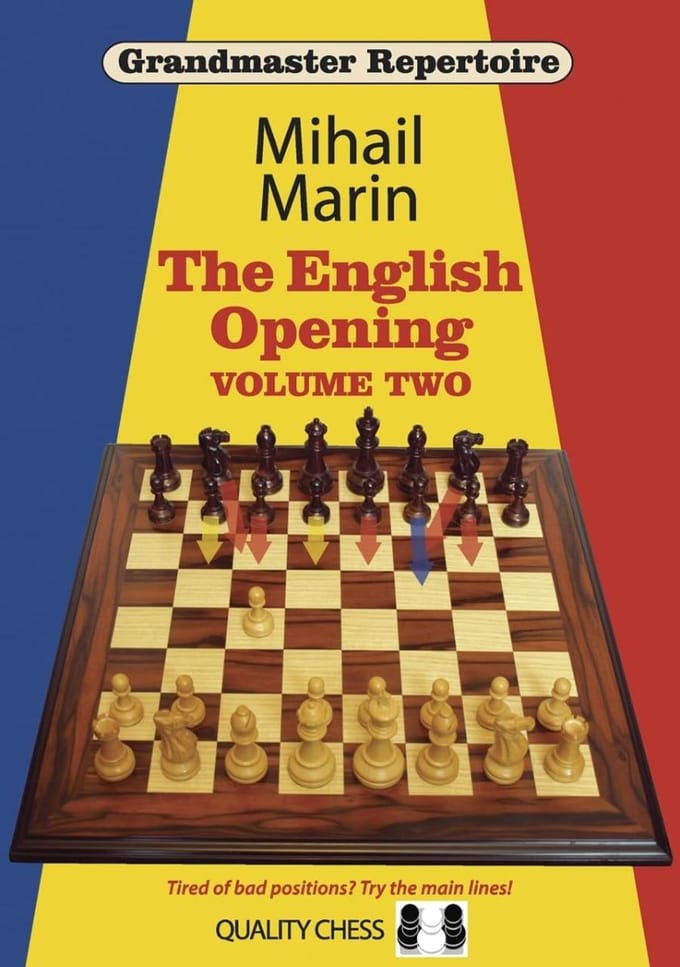 Grootmeester Repertoire 4 - De Engelse Opening Deel. 2 Door Mihail Marin (Zachte Kaft)