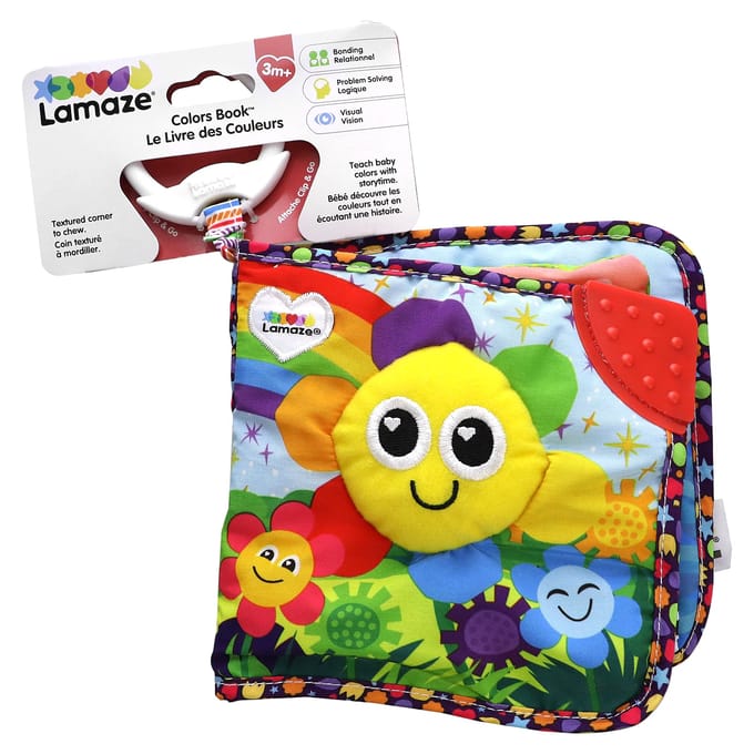 Lamaze, kleurboek, 3 maanden of ouder, 1 stuk yellow