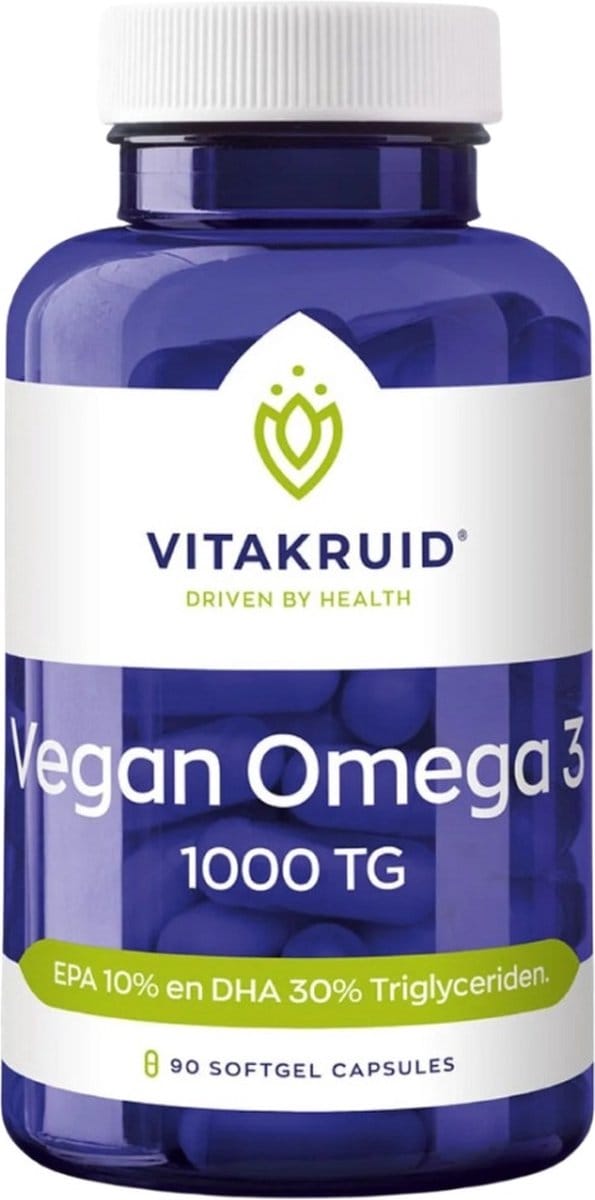 Vitakruid - Vegan Omega-3 1000 TG Capsules