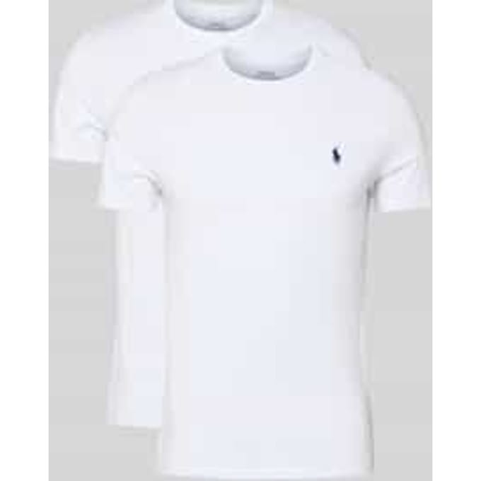 regular fit T-shirt-set van puur katoen