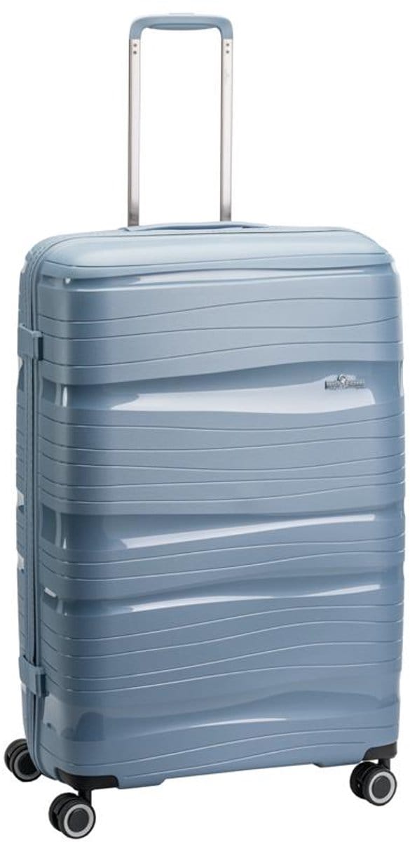 North Pioneer OSL - Koffer - 77 cm 102L - Licht/Blauw
