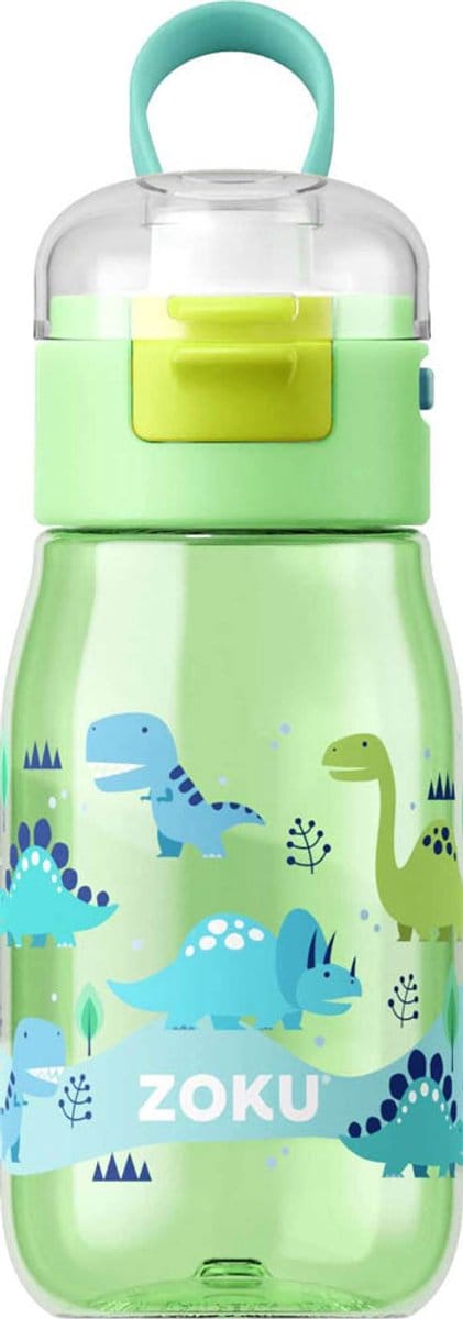 Zoku - Drinkbeker Kids Flip 475 ml Dino - Polypropyleen - Groen