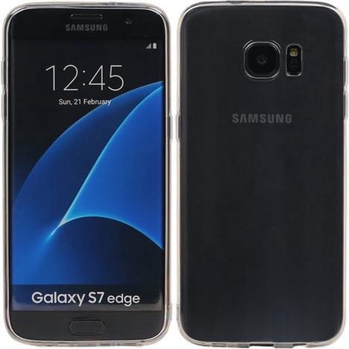 Samsung Galaxy S7 Edge Cover Hoesje Transparant