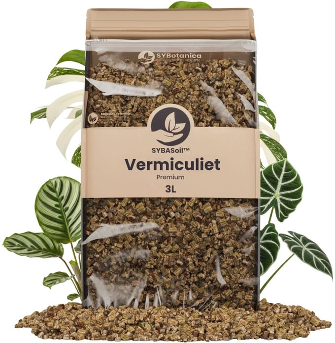 Sybotanica - Vermiculiet 3L - 0-5mm - Stekmedium - Verbetert Bodemstructuur