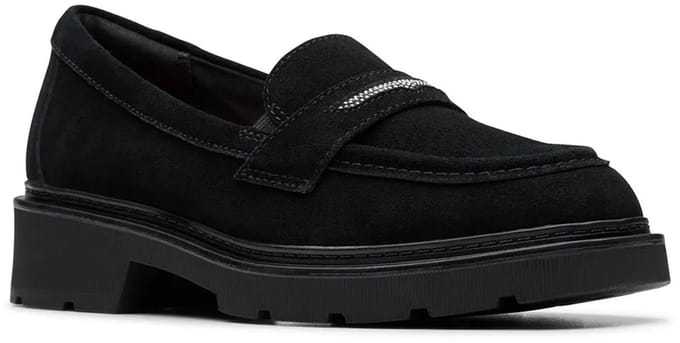Clarks Shoes Lauryl Step Loafers Zwart EU 40 Vrouw