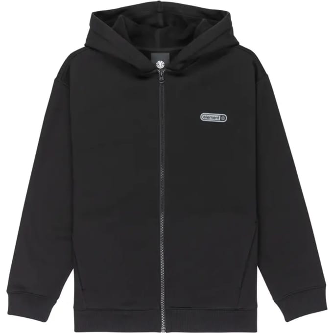 Element Capsule Rain Sweatshirt Met Rits Zwart 16 Years Jongen