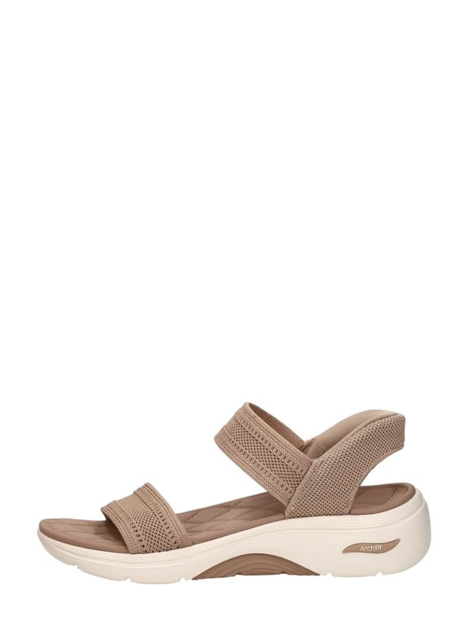 Skechers GO WALK ARCH FIT 2.0 SANDAL - Dames Sandalen - Tan