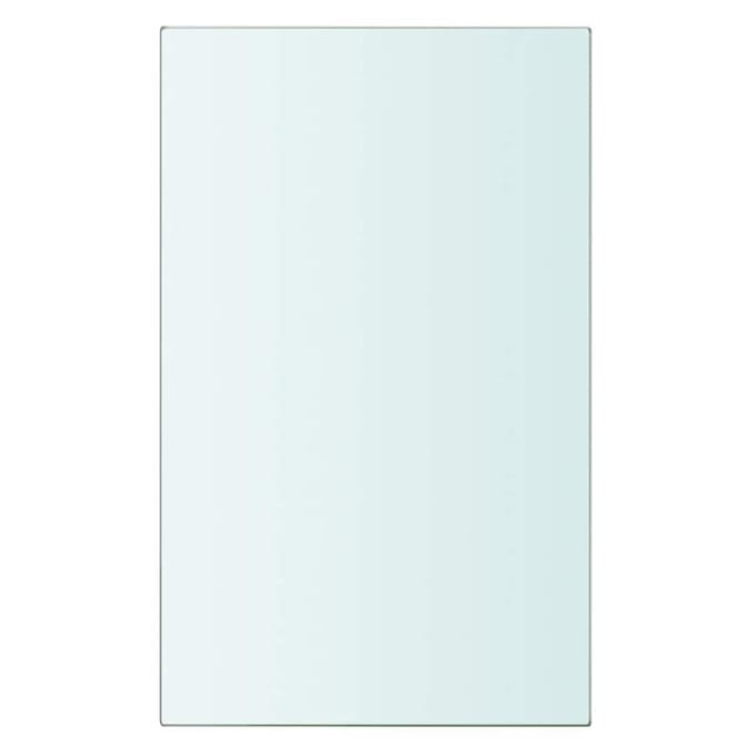 vidaXL - Schappen - 2 - st - 20x12 - cm - glas - transparant