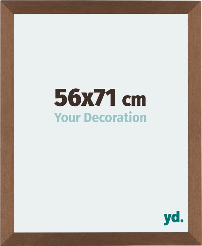Your Decoration - Fotolijst 56x71 cm - MDF - Koper Decor - Mura