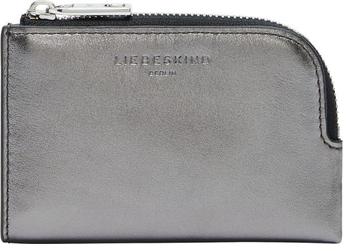 LIEBESKIND BERLIN Kaarthoes Ezra 3 Silver Stone Lena Cardholder Silver Stone Grijs