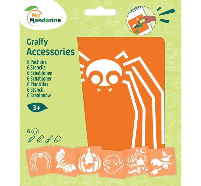 Sjablonen voor kinderen - Halloween