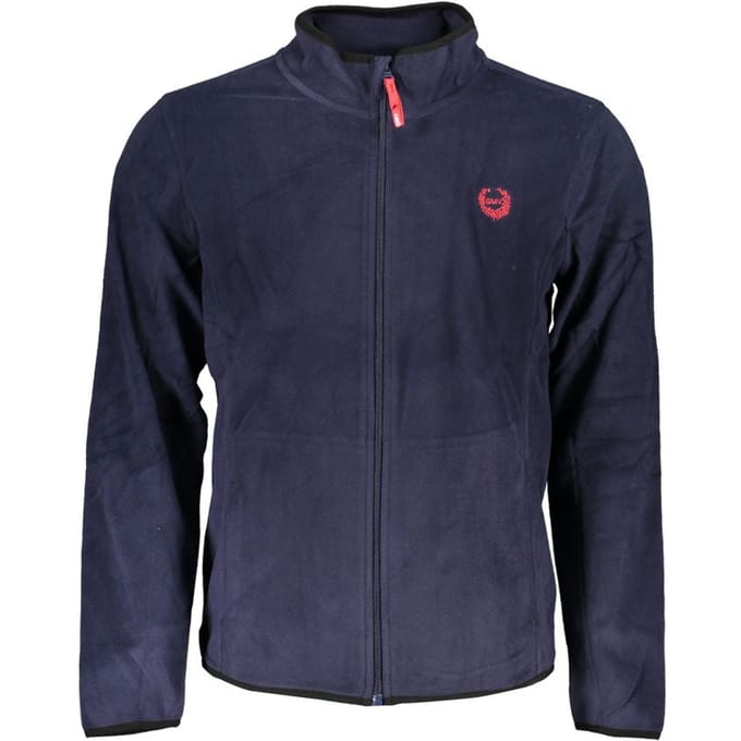 Gianmarco Venturi Blauw Polyester Heren Sweatshirt