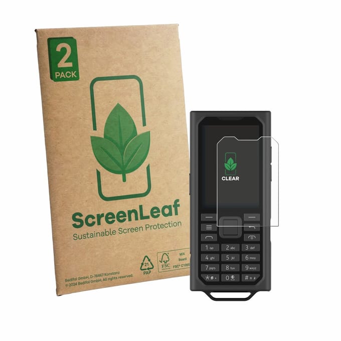 2 Stuks Screenprotector voor HMD Terra M - Hoogwaardige Beschermfolie transparant