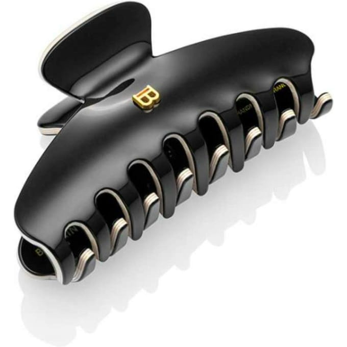 Balmain Hair Clip Black/White Large 1 st